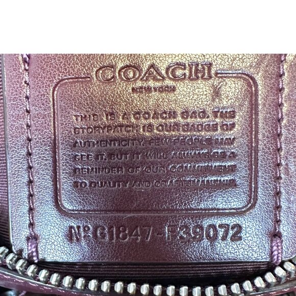 Coach Mini Bennett Satchel With Deer Spot Print - Picture 6 of 7